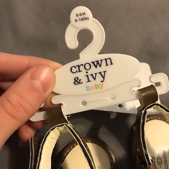 crown & ivy Baby sandals summer shoes 0-6 months - Picture 3 of 3
